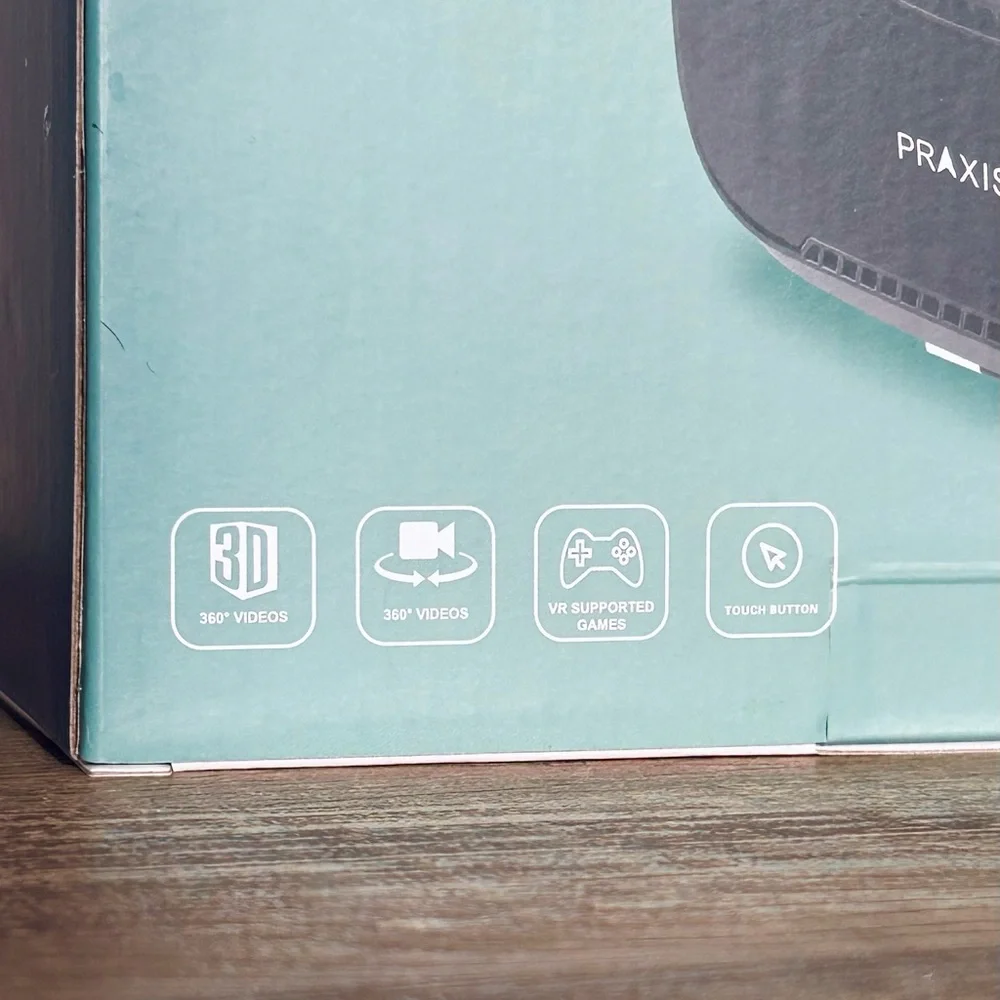 Black VR Headset NEW SEALED Virtual Reality Praxis Labs